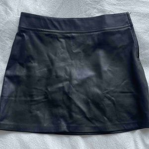 MNG Faux Leather Skirt (XL) Never worn